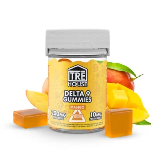TRĒ House Mango Delta 9 THC Gummies
